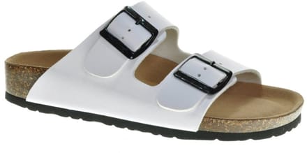 Witte Slippers Bionatura maat 42