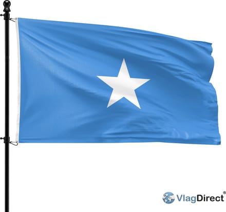 VlagDirect - Somalische vlag - Somalie vlag - 90 x 150 cm.