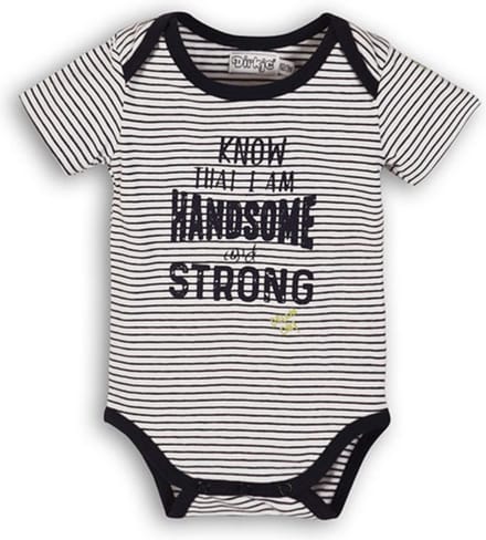 Dirkje romper Handsome  navy/white stripe  maat 68