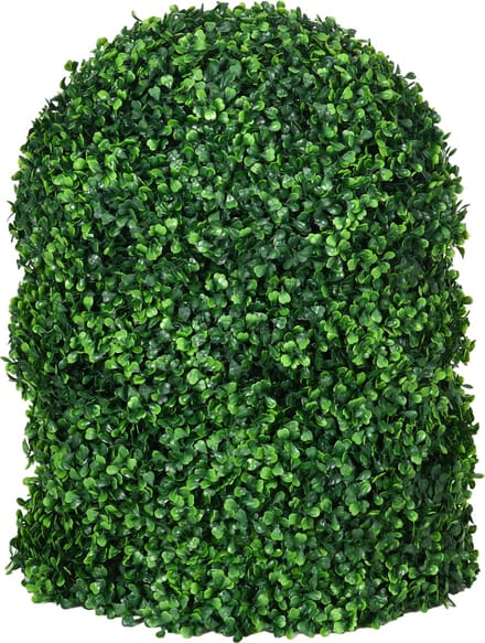 HOMCOM - Kunstmatige Plantenstruik - met Buxusstijl - Set van 2