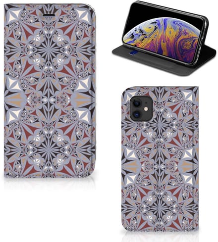 Apple iPhone 11 Standcase Flower Tiles