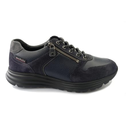 Mephisto Mobils Brayan - heren sneaker - Blauw - maat 40 (EU) 6.5 (UK)