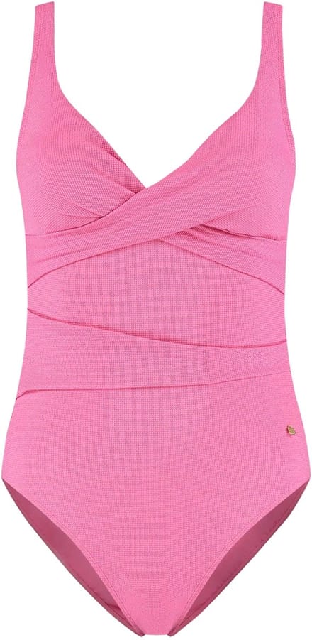 Beachlife padded badpak in de kleur roze.