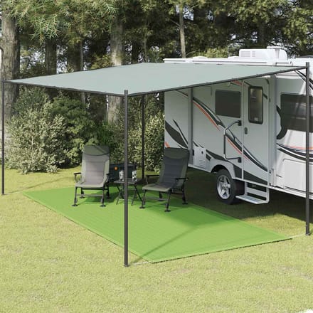 vidaXL - Tenttapijt - 250x500 - cm - HDPE - lichtgroen