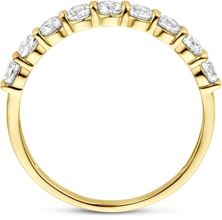 14K Geelgouden Ring met Zirkonia 4035043 – 3 mm