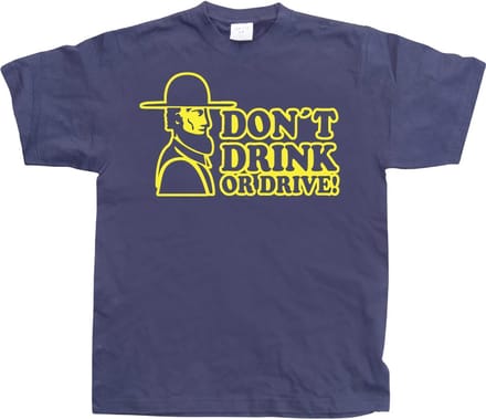 Hybris D „on T Drink Or Drive“-T-shirt SH-1-10769-LFH2-4