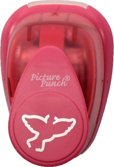 Vaessen Creative Pop Up Pons - Figuurpons - 3D Vogel - 2,5 cm