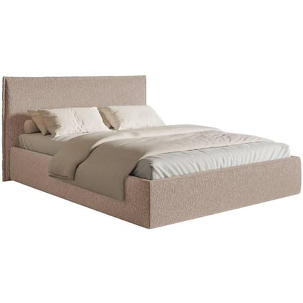 Bedframe Esmay chenille 200 x 200 cm | NADUVI Collection