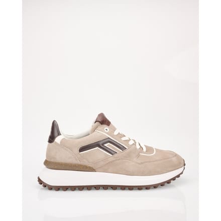 Floris Van Bommel Sfm-10223 Noppi Sneakers - Leer - Heren - Beige - Maat 41⅓
