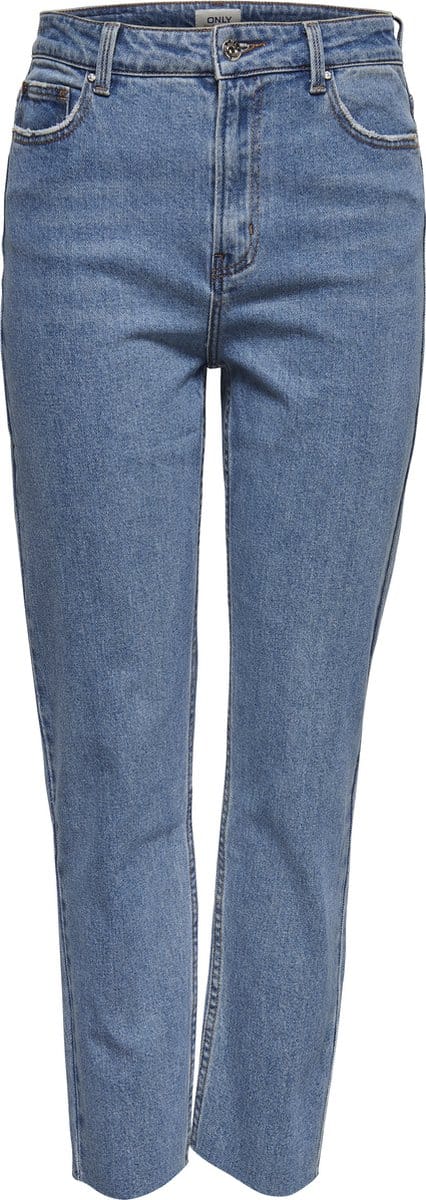 ONLY ONLEMILY HW ST RAW CR AN MAE06 NOOS Dames Jeans - Maat W32 X L30