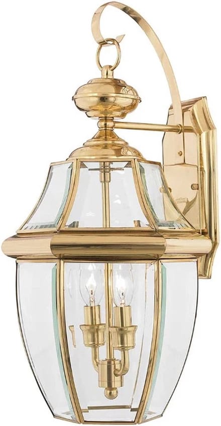 Bohemian Wandlamp - Steady Lighting -  - Bohemian - E14 - L: 25.4cm - Voor Buiten - Woonkamer - Eetkamer - Brons
