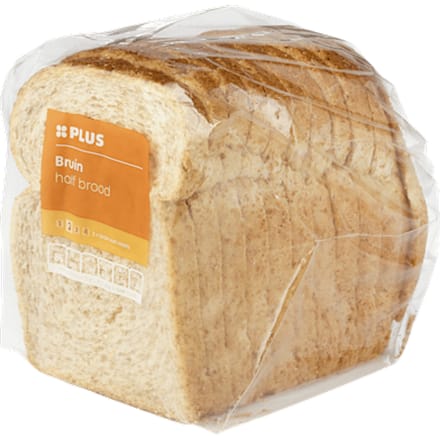 Rond bruin half
