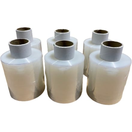 Wikkelfolie IEZZY 100mmx250m 20mu transparant