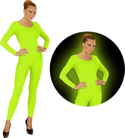 Bodysuit neon groen