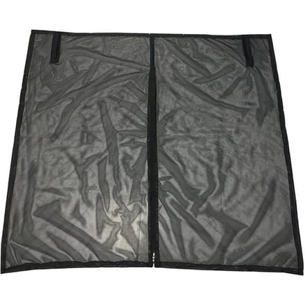 Filet de hayon de voiture, filet en maille respirant, accessoires de Camping, Protection de la vie privée, aspiration magnétique pour L noir