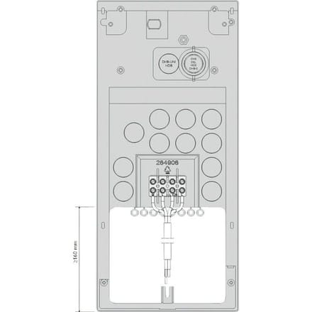 AEG Mounting frame MR 110 , Art. 227701