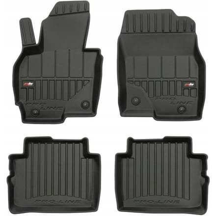 FROGUM PROLINE Automatten - Geschikt voor MAZDA CX-5 I (2012-2017) - 4-delig - TPE Rubber - Zwart