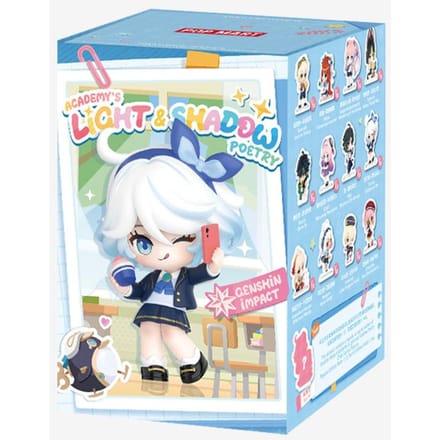 POP MART Genshin Impact Academy's Light and Shadow Poetry Chibi Serie Figuren Blind Box white