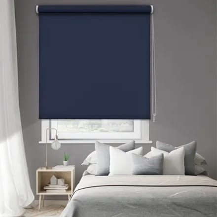 Madeco 1490 Verduisterend Rolgordijn Marineblauw 60x190cm