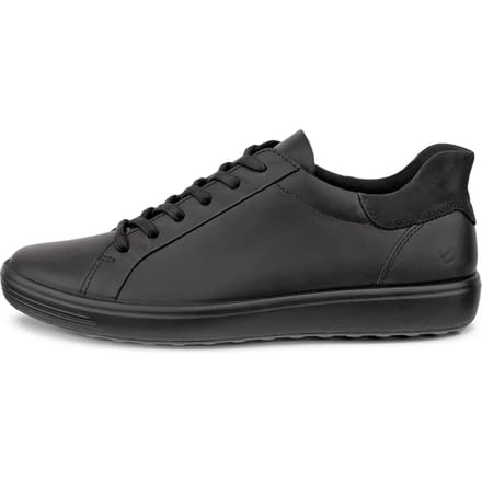 Ecco Soft 7 dames sneaker - Zwart zwart