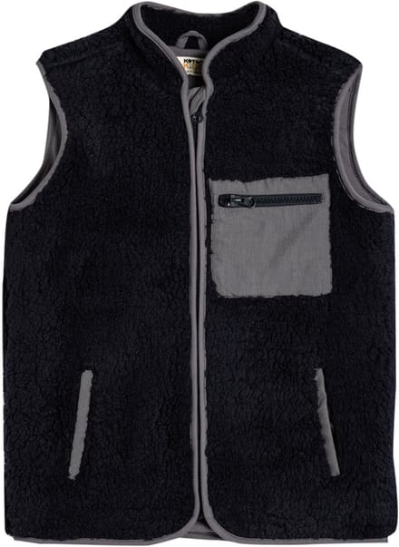 Rechte kraag Puffer Weste Anorak