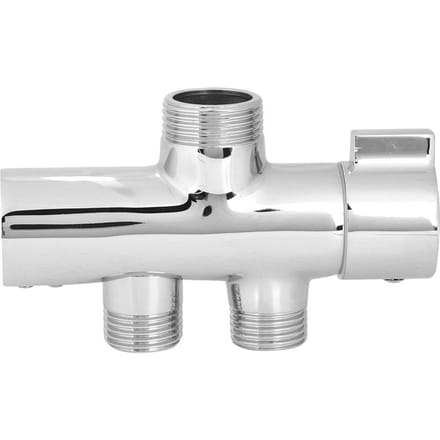 G1 2 Wandmontage Douche Omleider Separator Douchekop Ventiel voor Thuis Badkamer Accessoires white