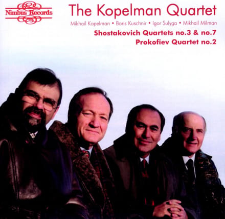 The Kopelman Quartet - Prokofiev: Quartet No.2 | Shostakovic: Quartets No.3 & No.7 (CD)