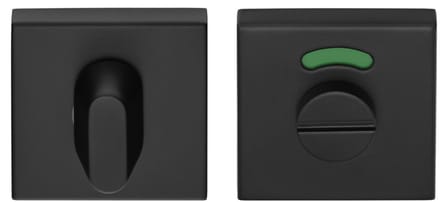 Toiletrozet Ivana Vierkant 53Mm Bb Mat Zwart Rvs