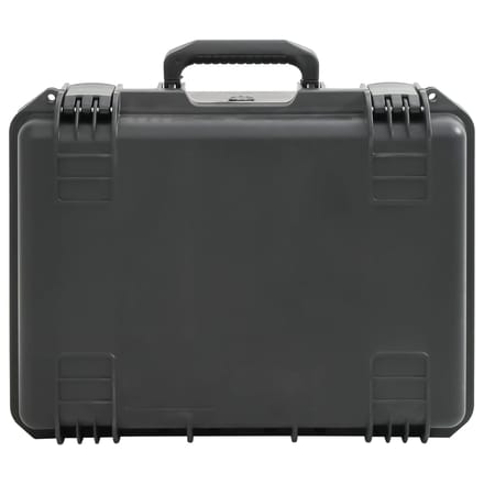 vidaXL - Flightcase - draagbaar - 49x38x23 - cm - PP - zwart