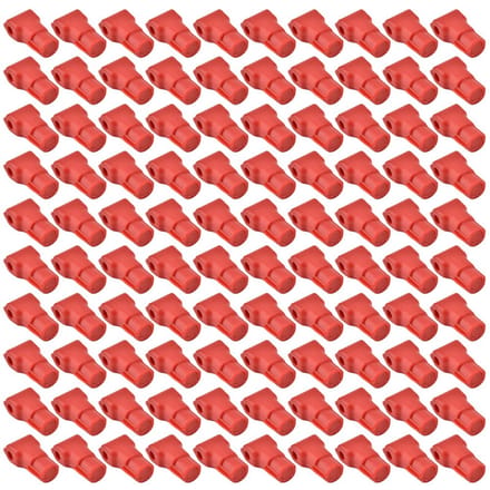 100 Stuks Mobiele Telefoon Diefstalbeveiligingshaak Slot Winkelgoederen Slot Rood (7MM) red