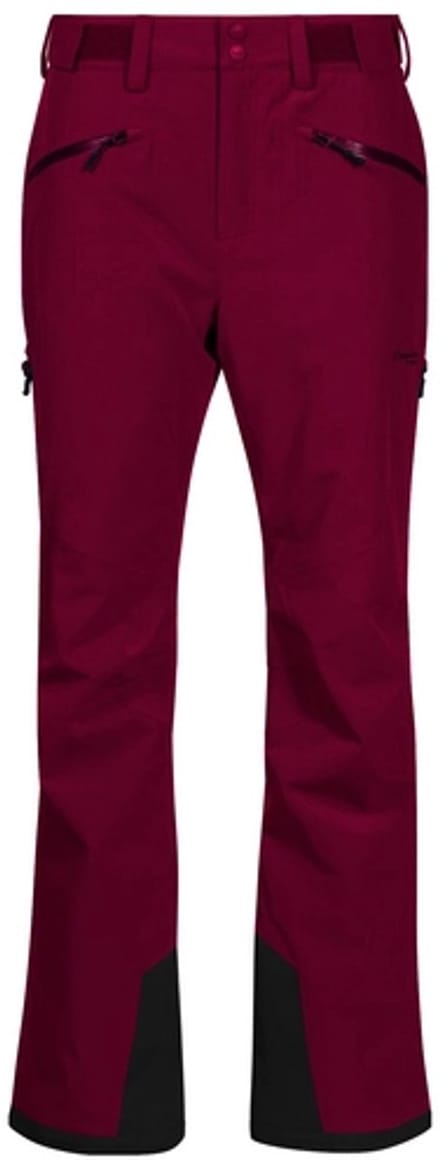 Skibroek Bergans Women Oppdal Ins Beet Red Silver Grey-L