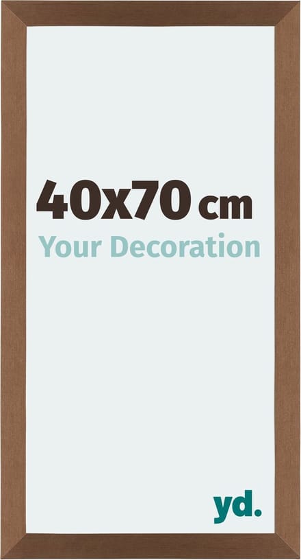 Your Decoration - Fotolijst 40x70 cm - MDF - Koper Decor - Mura