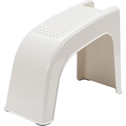 Support de repose-pieds de pédicure, repose-pieds de douche, tabouret sous le bureau, repose-pieds de beauté pour le rasage des jambes blanc