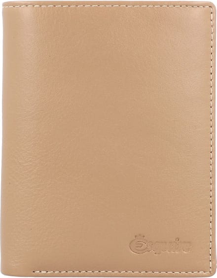 Esquire Leren Portemonnee Peru Wallet Taupe Beige