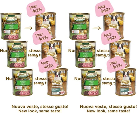 Stuzzy Hondenvoer MonoProtein Lam - 6 x 800 gr - Voordeelverpakking