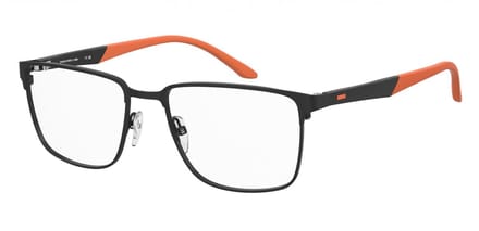 Seventh Street 7A 147 Matte black orange 56/18/140 MAN Brilmonturen