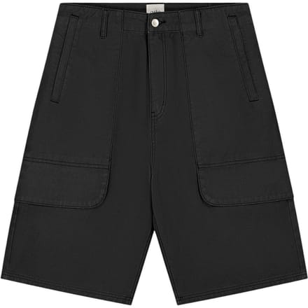 Broek Corto Man Canvas Vrachtshorts zwart