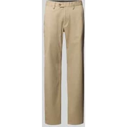 Regular fit chino met Franse steekzakken