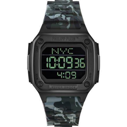 Philipp Plein Hyper $Hock PWHAA1822 Horloge - Siliconen - Multi - Ø 44 mm