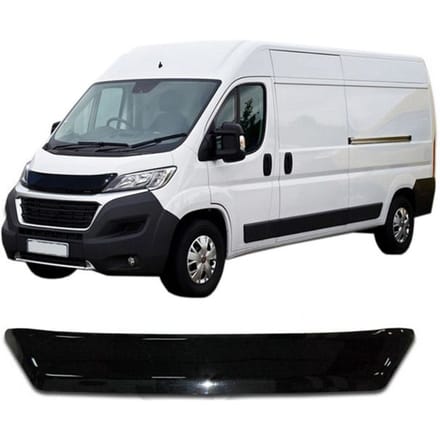 SCOUTT | Bra Capot Déflecteur Protection Pour Peugeot Boxer Depuis 2014, Aérodynamique, Assemblage Facile, Aucun perçage requis