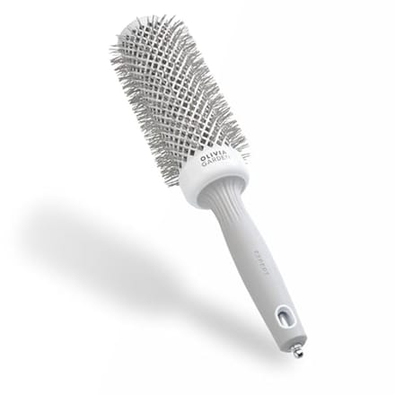 Olivia Garden - Expert Blowout Speed White and Grey Hairbrush- 45 White