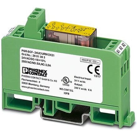 Phoenix Contact PSR-SCF Veiligheidskoppelingsrelais 24V AC/DC - 2981363
