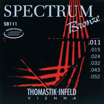 Thomastik SB111 Spectrum Bronze Roundwound Akoestische Snaren (11-52)