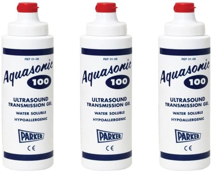Aquasonic Ultrasound Doppler gel 250 ml 3 stuks