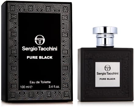 Sergio Tacchini Pure Black Eau De Toilette 100 ml (man)