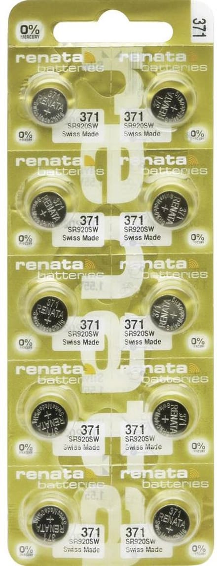 Renata Knoopcel 371 10 stuk(s) 40 mAh