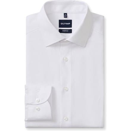 OLYMP Luxor Overhemd, Modern Fit, New Kent, Wit