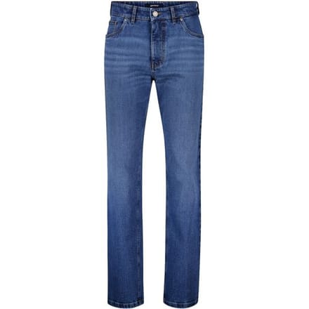 Gardeur Jeans Reza Blue Roots Authentic Denim Look Structure Comfort Stretch Stone Blue Used / male