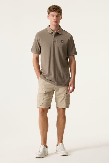 GARCIA Heren Effen Shorts Bruin