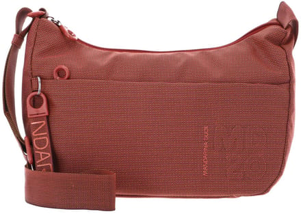 MANDARINA DUCK schoudertas MD20 Hobo Bag Pecan Nut lichtrood